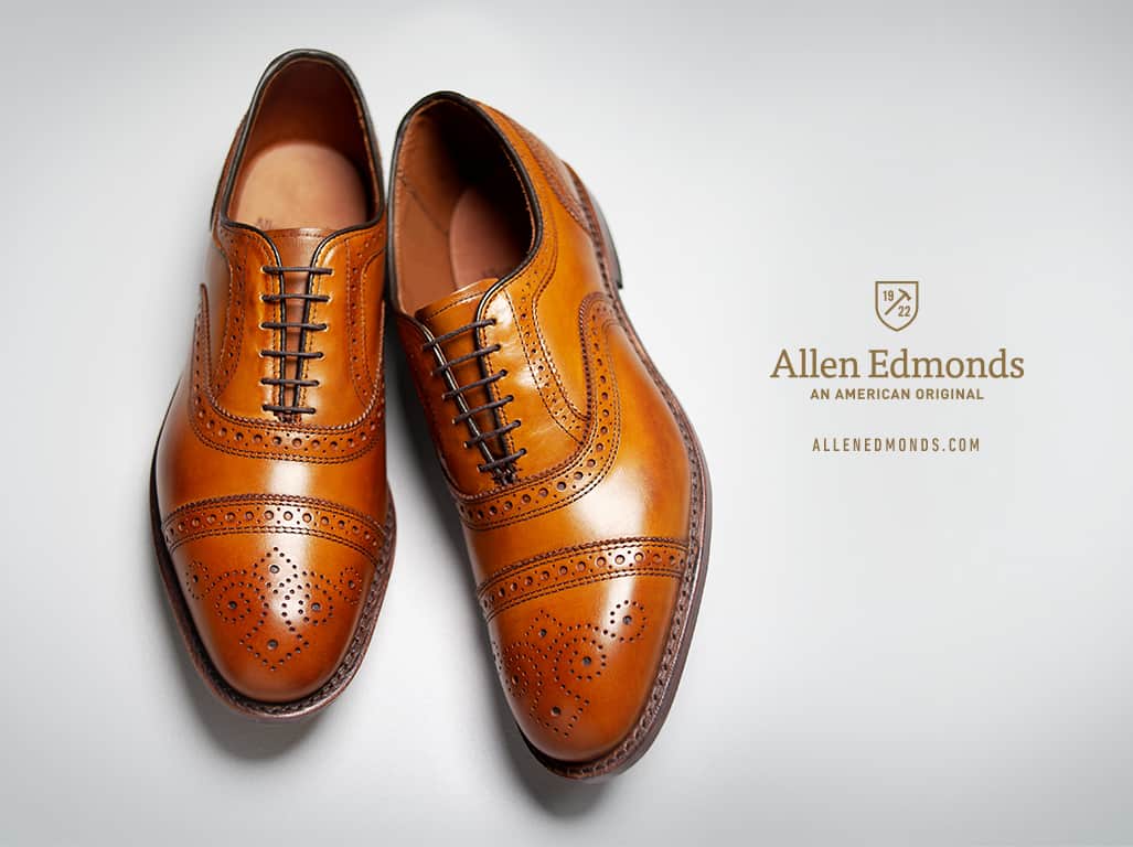 Một đôi giày Allen Edmonds mang phong thái quý tộc