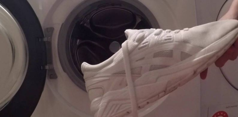 Không phải loại giày nào cũng có thể giặt trong máy