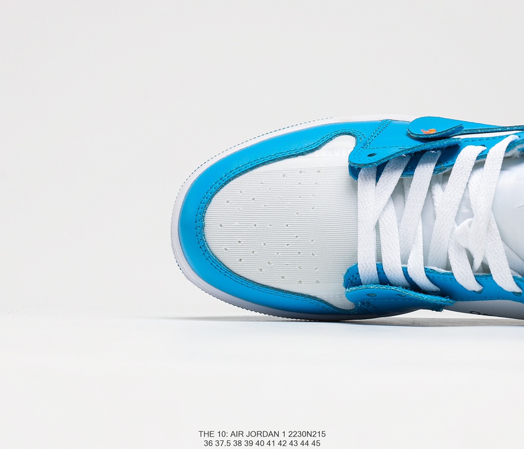Giày Nike Air Jordan 1 Off White Blue