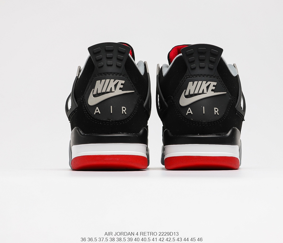 Giày Nike Air Jordan 4 Retro Bred Rep 1:1