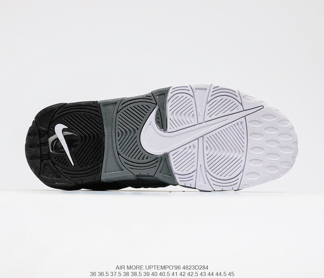 Giày Nike Air Uptempo 96 ‘Tricolor’ Black Grey White