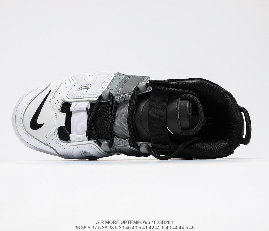 Giày Nike Air Uptempo 96 ‘Tricolor’ Black Grey White