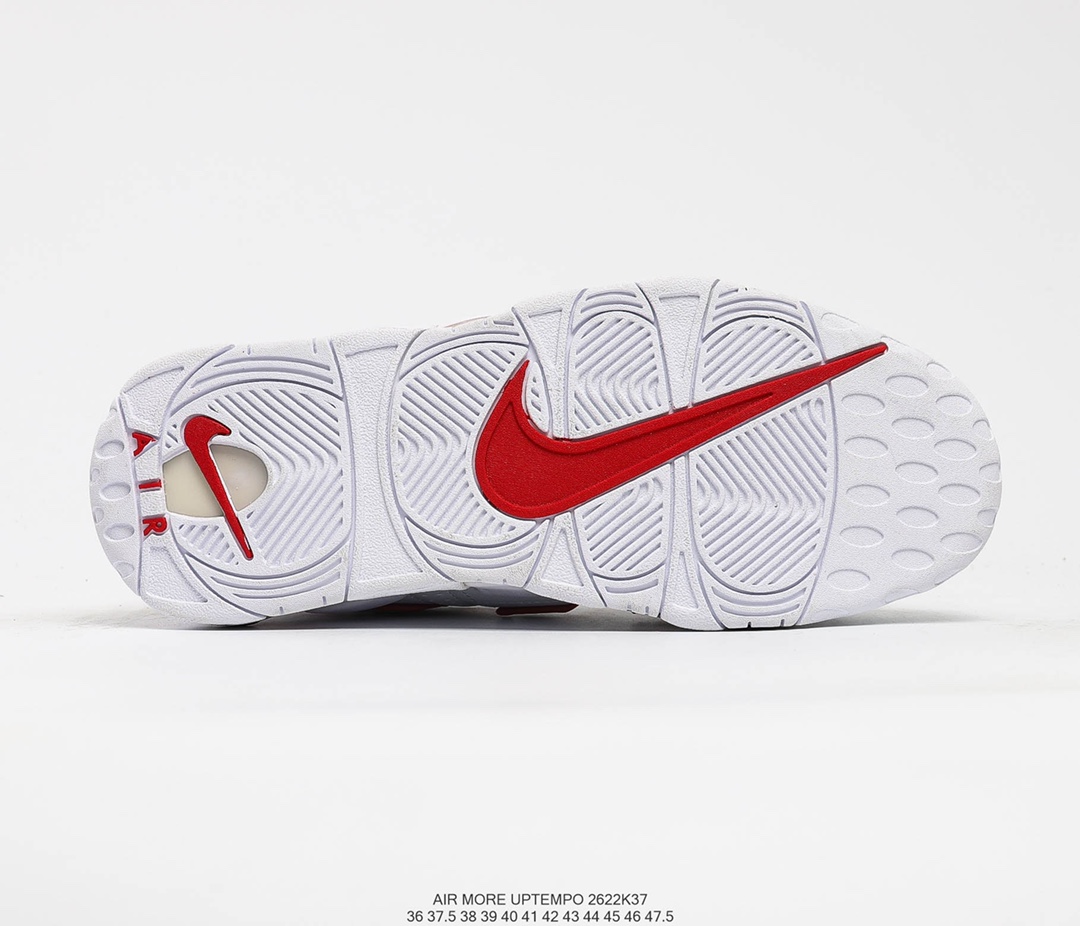 Giày Nike Air Uptempo White Varsity Red