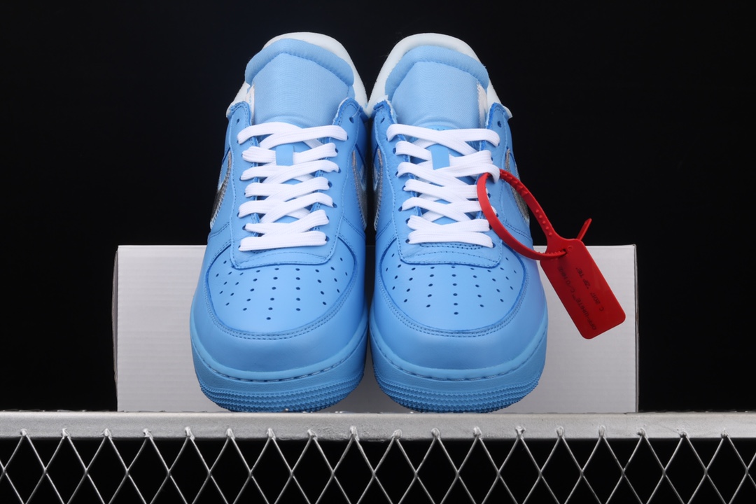 Giày Off-White x Nike Air Force 1 Low MCA Blue