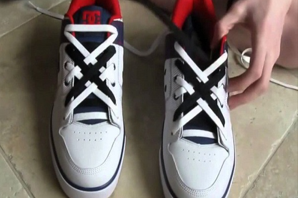 Cách buộc dây giày jordan cổ thấp cực chất