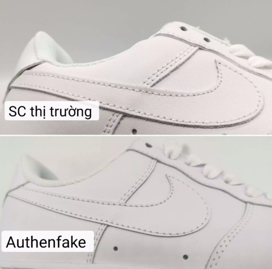 Tìm hiểu cách phân biệt Nike Air Force 1 rep 11 với giày real