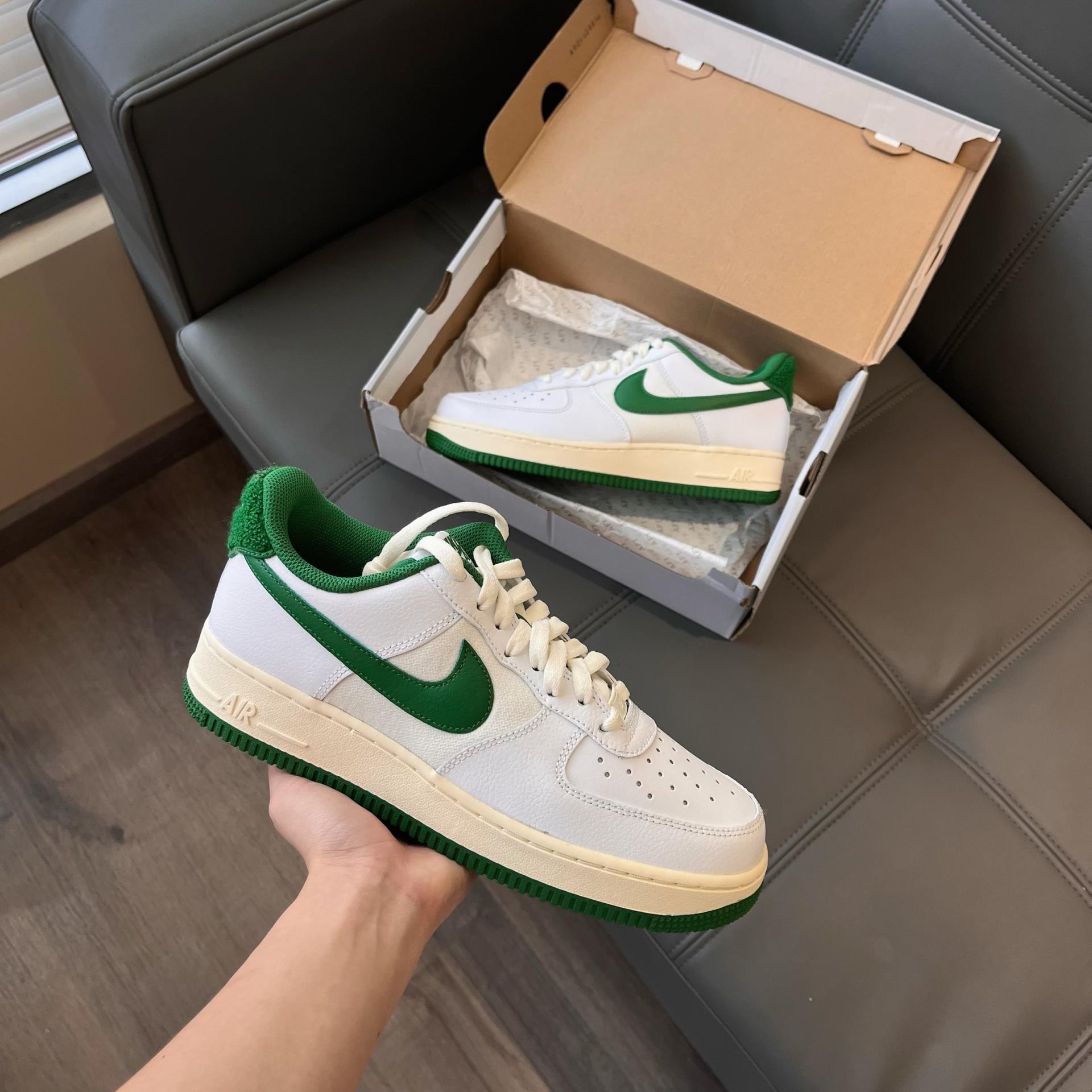 Nike Air Force 1 Green And White