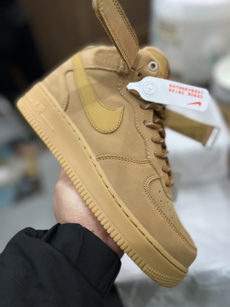 Nike Air Force 1 Mid Flax LikeAuth