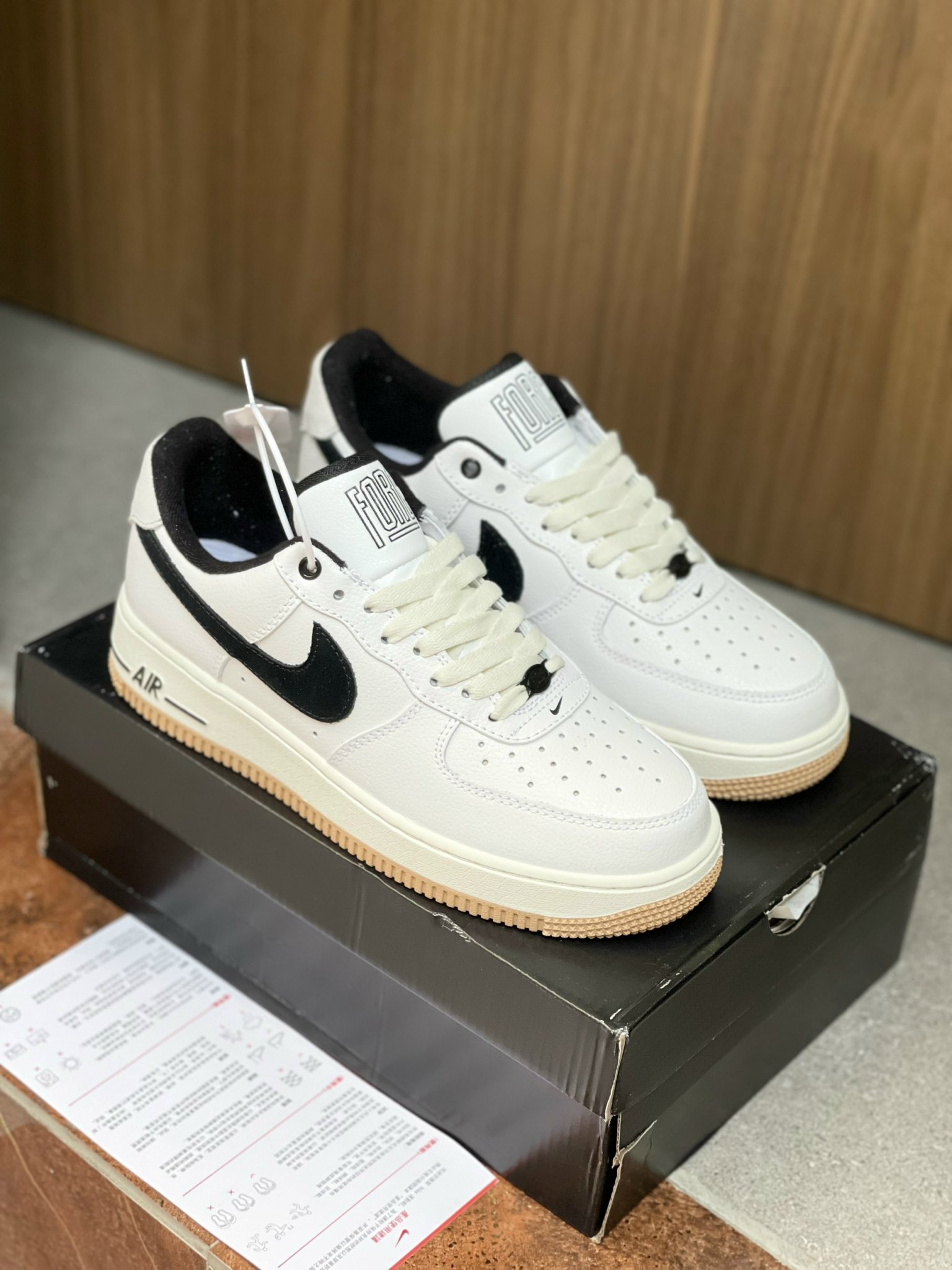 Air Force 1 '07' Command Force - White Black Like Auth