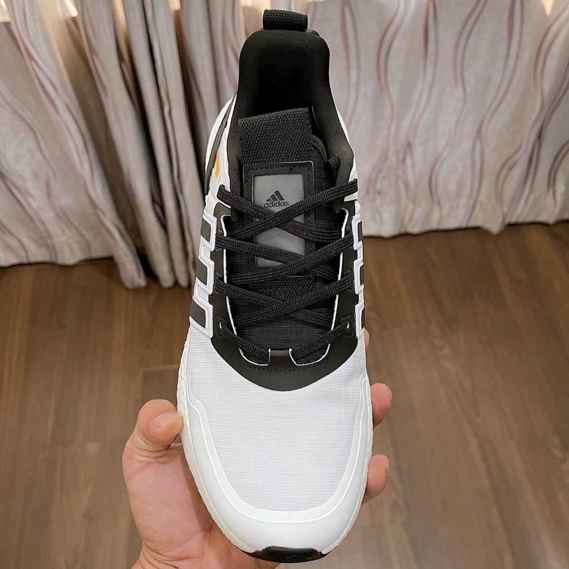 Giày EQT Plus Triples Oragane Black White Siêu Cấp
