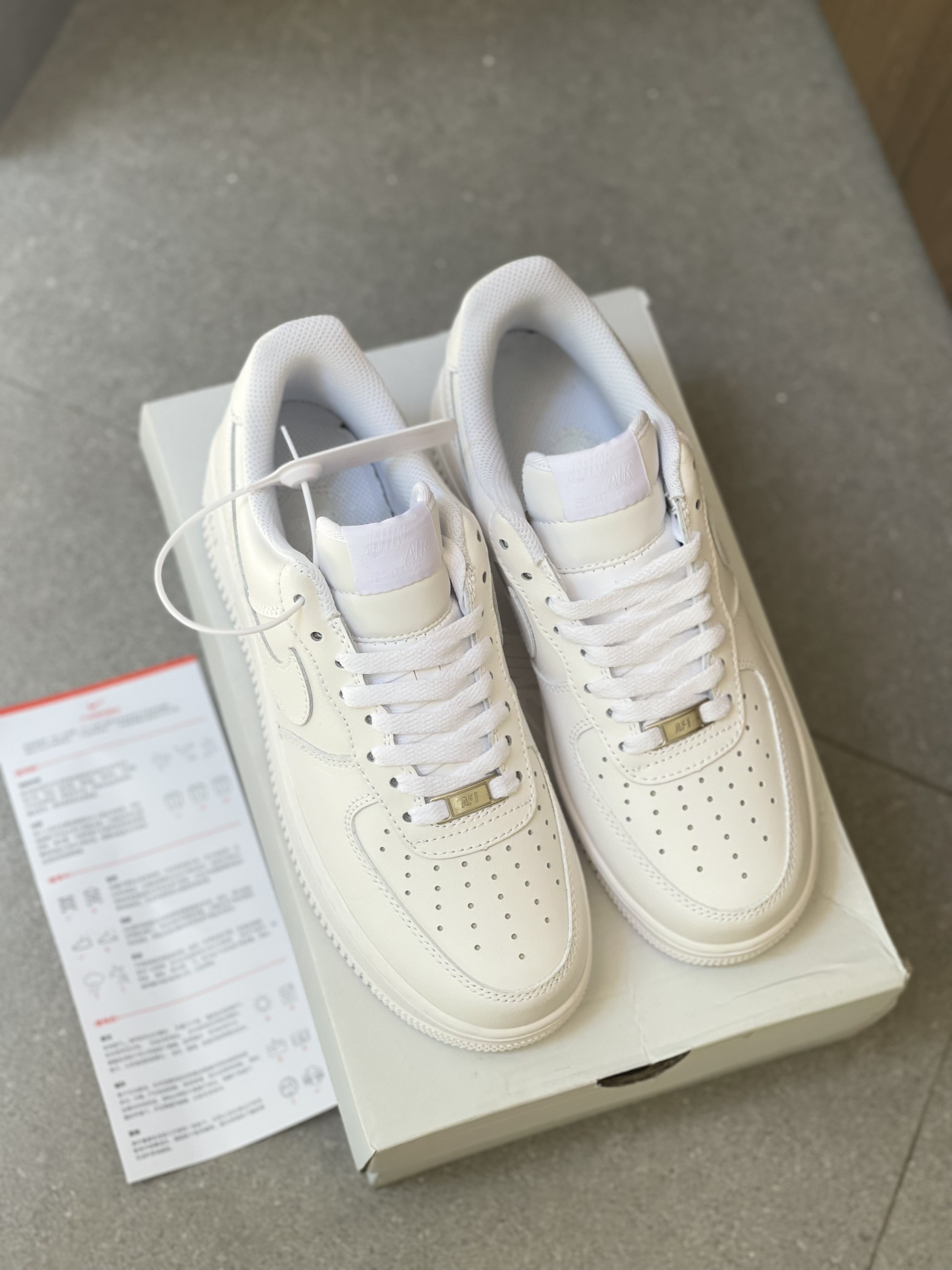 Nike Air Force 1 Trắng Full White Like Auth