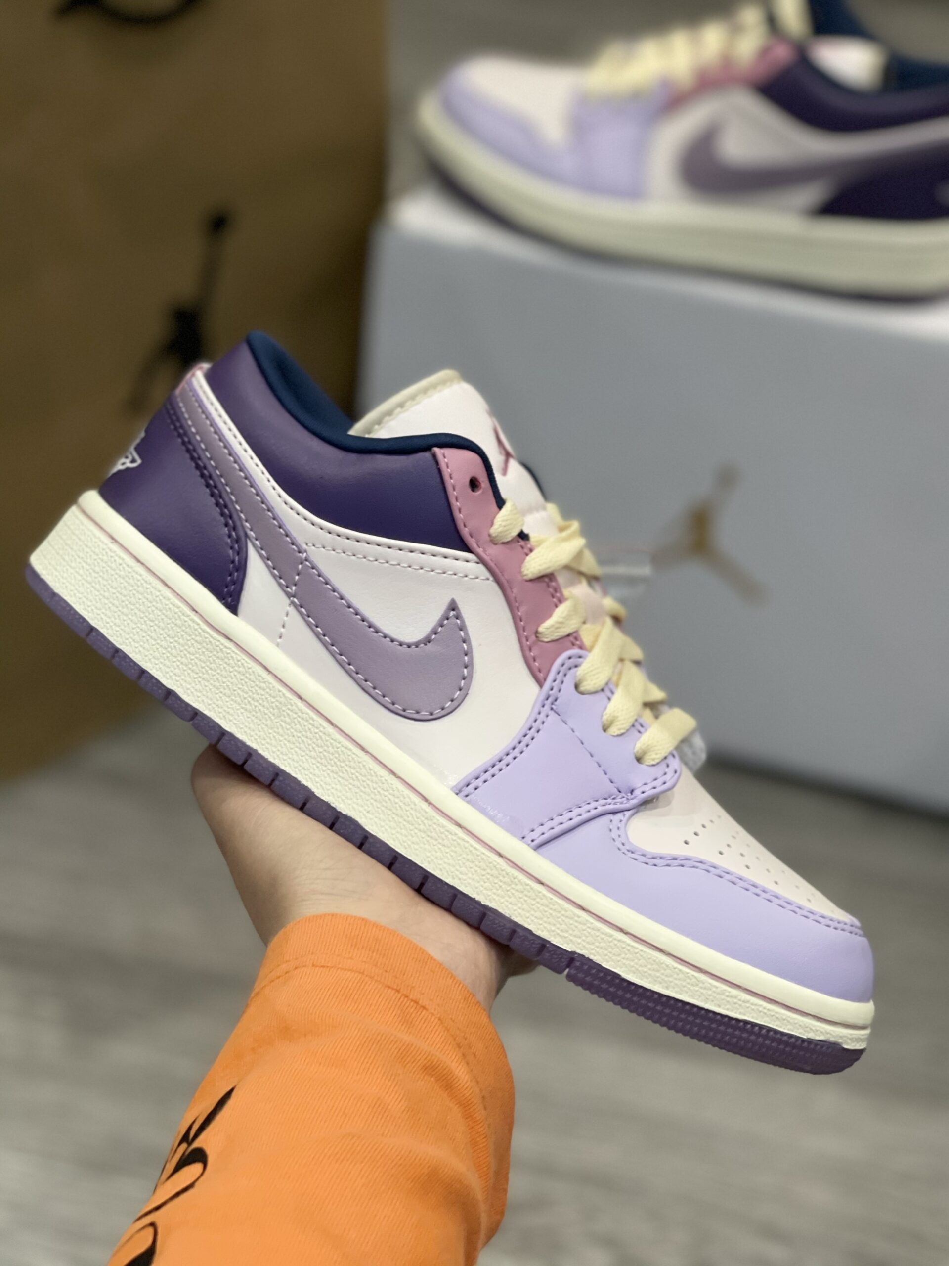 Nike Air Jordan 1 Low Pastel Purple Like Auth