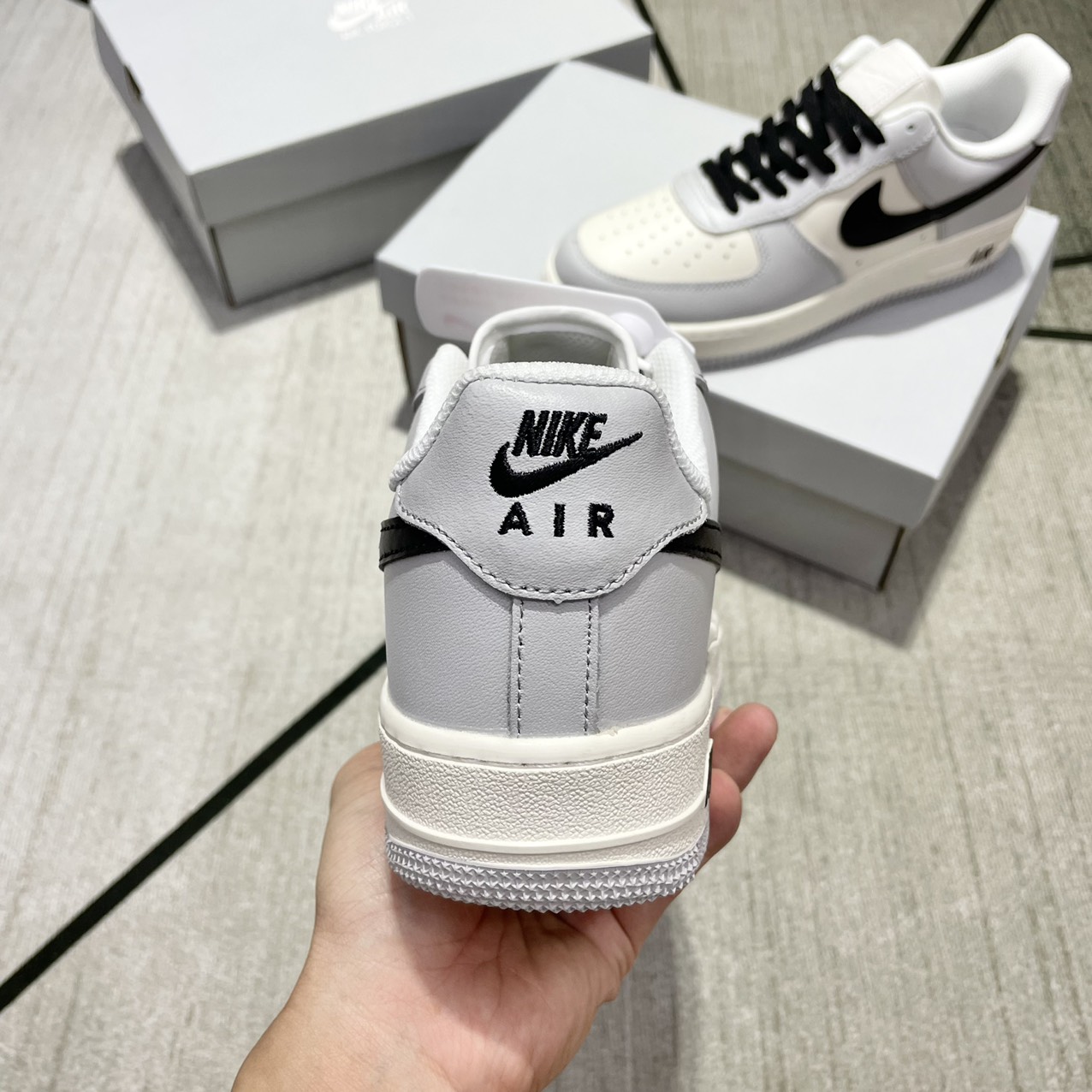 Giày Nike Air Force 1 Low Custom Smoke Unlocker Siêu Cấp