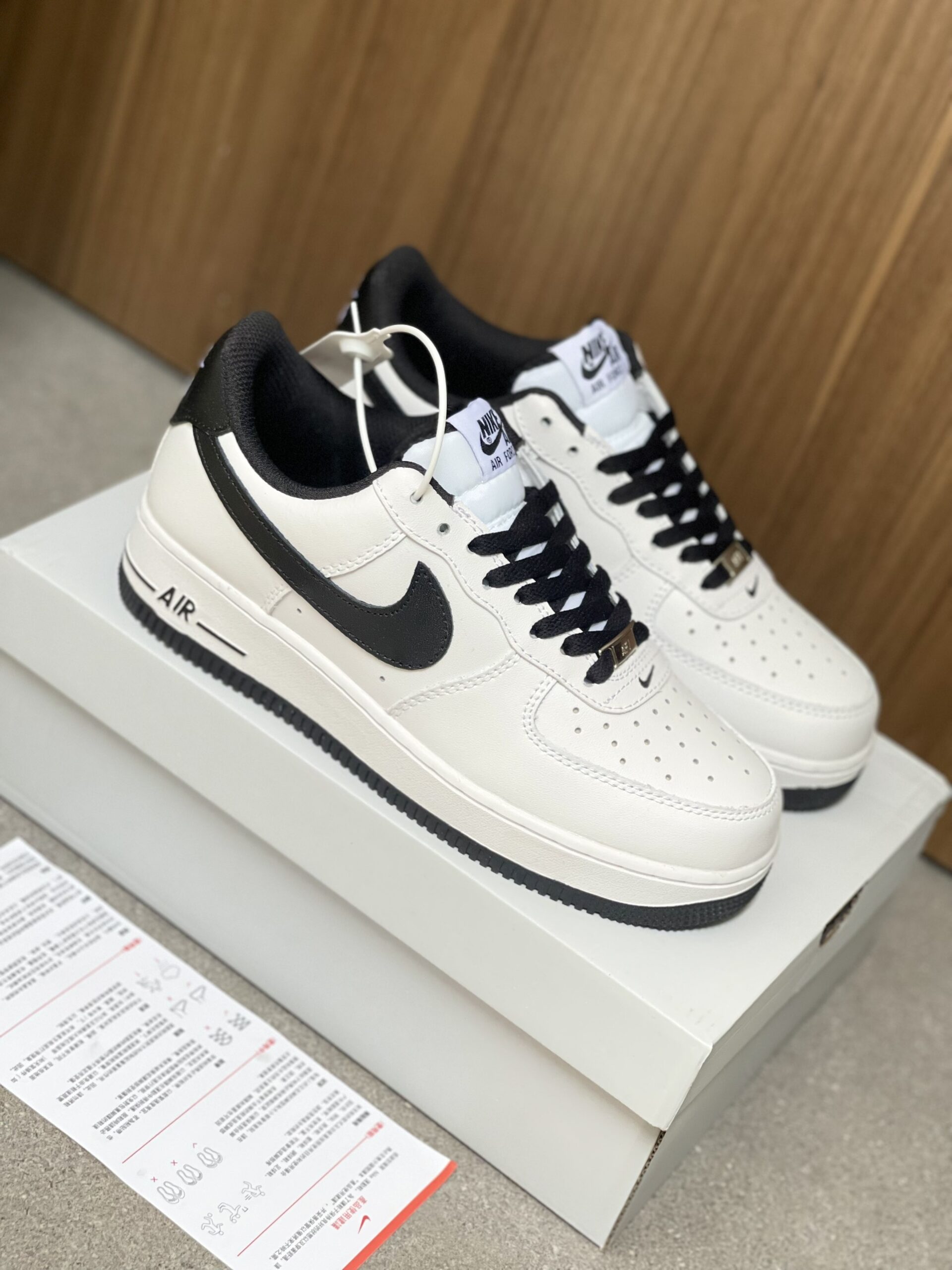 Giày Nike Air Force 1 Low 07 White Black Best Quality