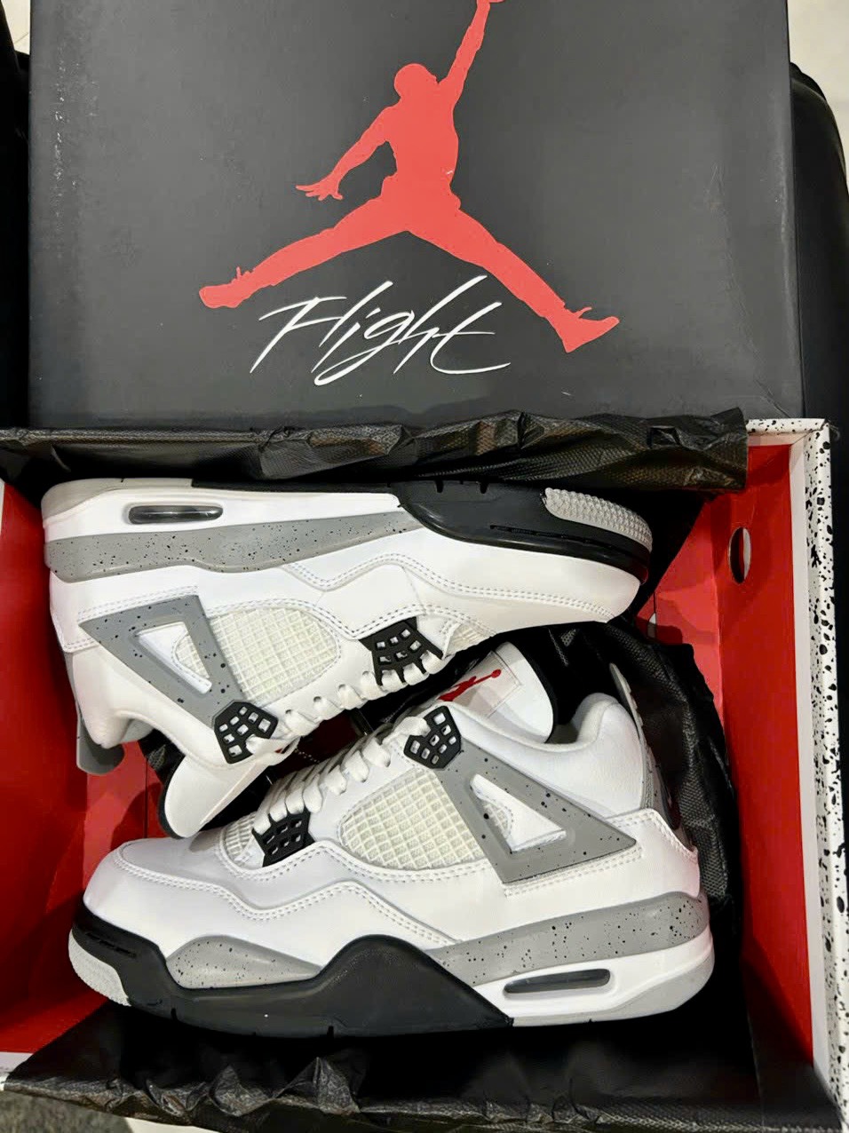 Giày Nike Air Jordan 4 Retro OG White Cement Best Quality