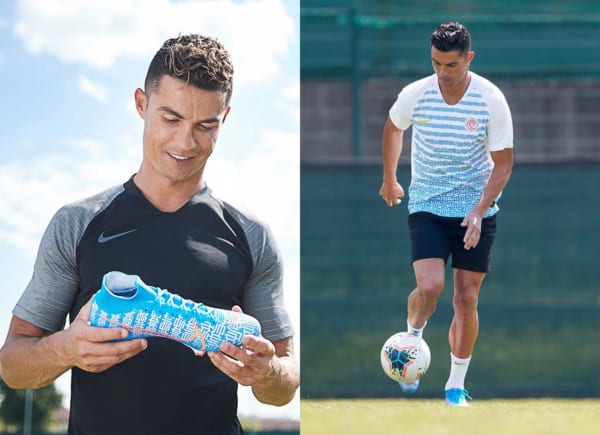 Khám phá vẻ đẹp độc đáo trong thiết kế và chất liệu của giày Ronaldo