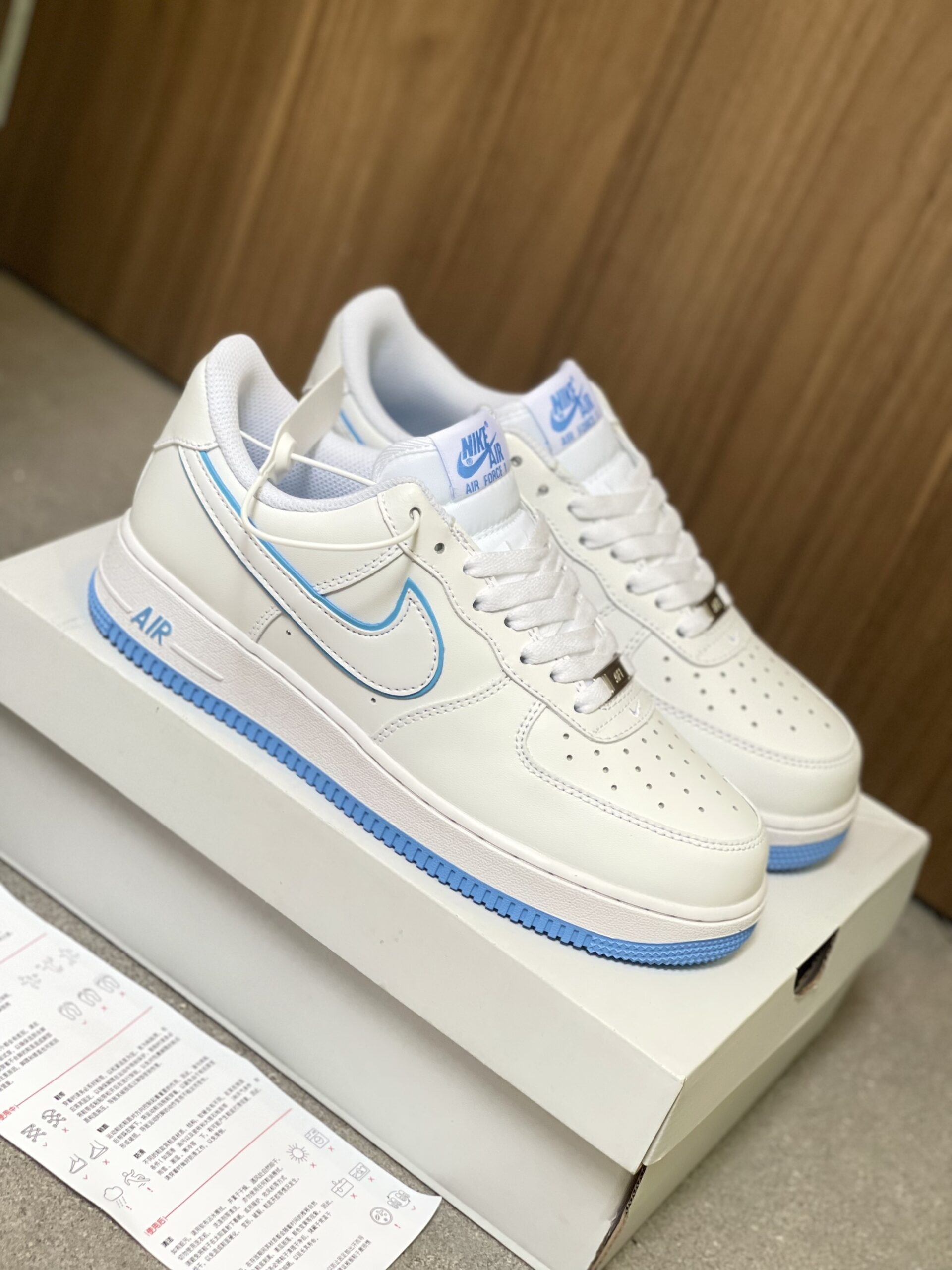 Giày Nike Air Force 1 Low University Blue