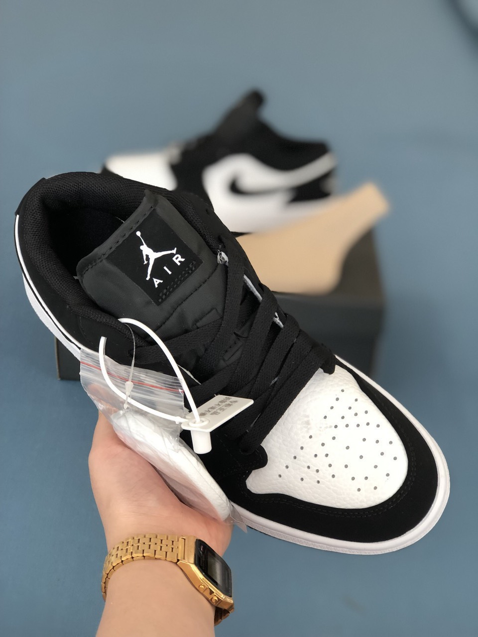 Giày Nike Air Jordan 1 Low Panda Siêu Cấp