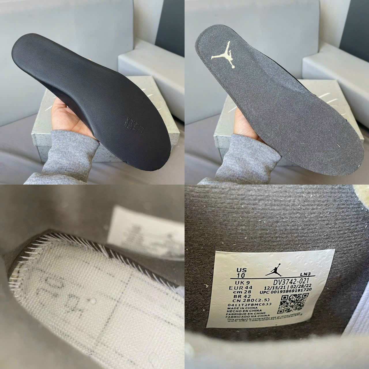 Giày Nike Air Jordan 4 Retro Craft Photon Dust Rabbit