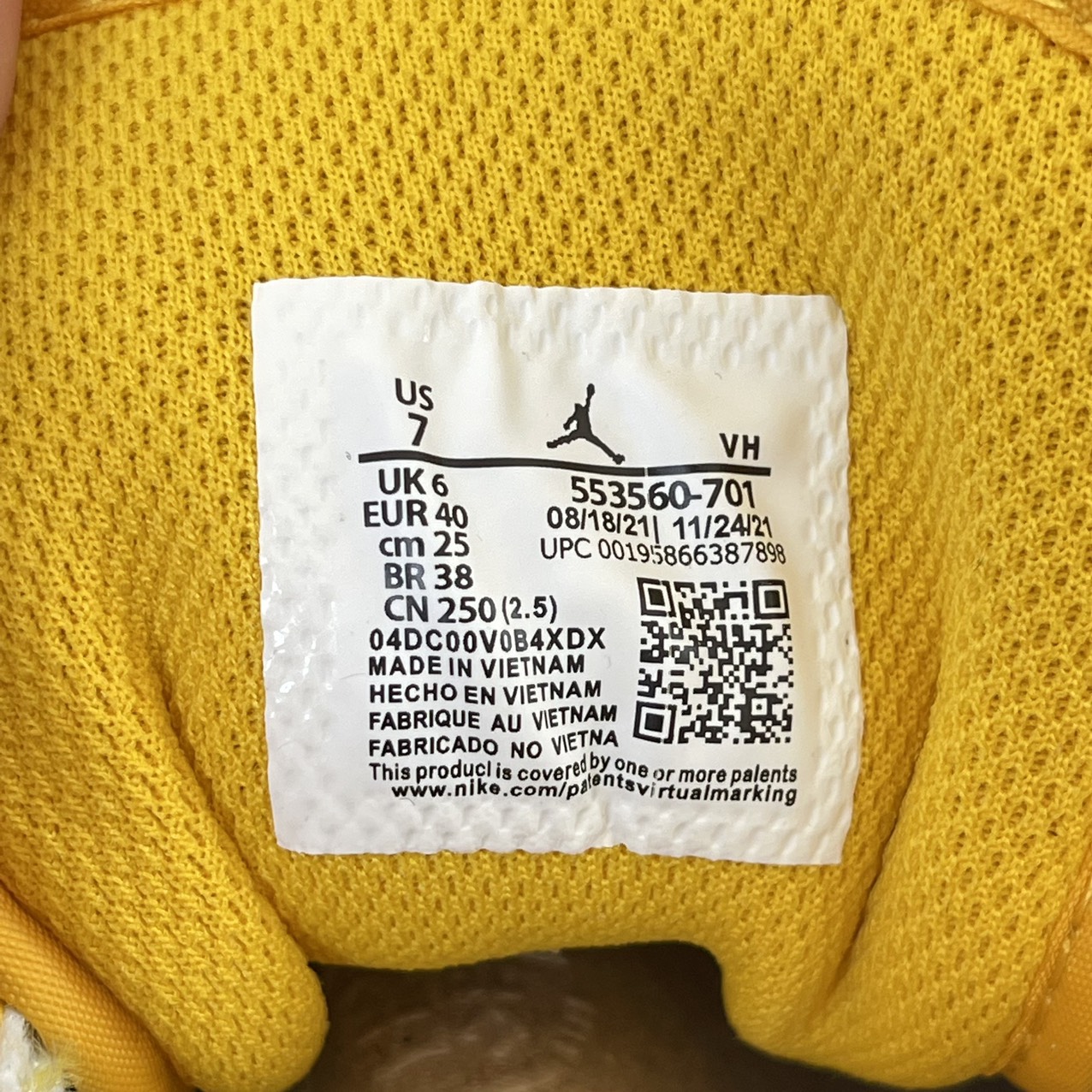 Made in Vietnam là cụm từ xuất hiện nhiều trên giày Nike