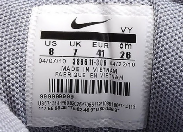 Tại sao giày Nike lại Made in Vietnam?