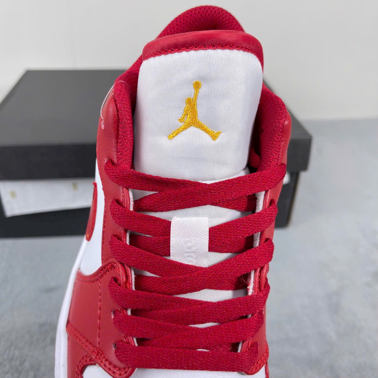 Giày Nike Air Jordan 1 Low Cardinal Red Like Auth