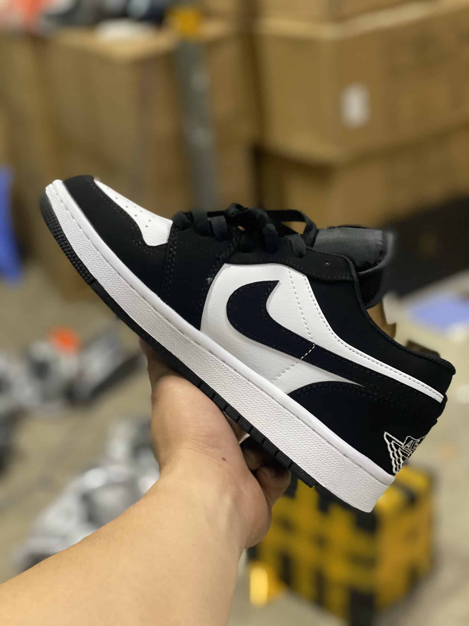 Giày Nike Air Jordan 1 Low Panda cổ thấp Rep 11  Shop giày Replica