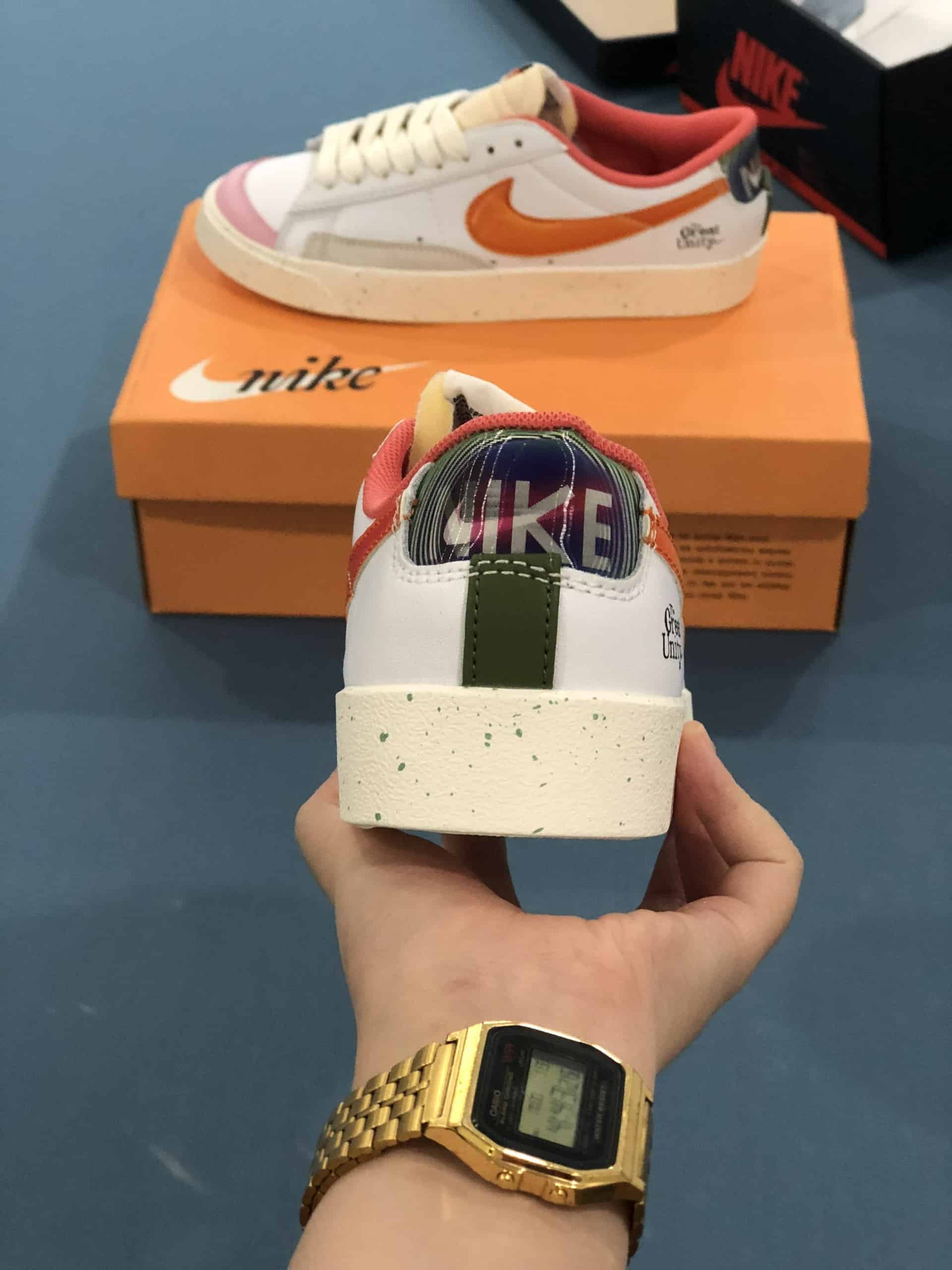 Nike Blazer Low 77 White Orange Rep 1:1 đáng là lựa chọn nên ưu tiên của bạn