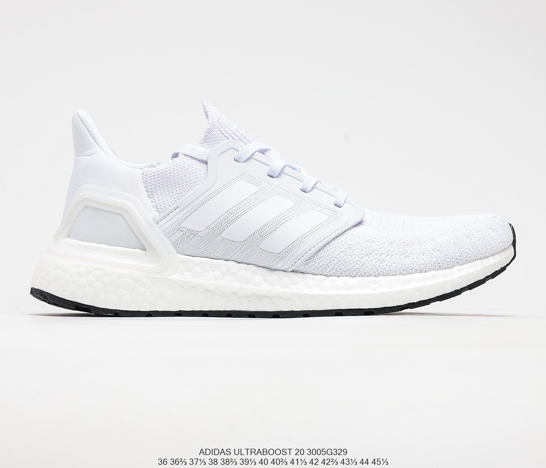 Giày Adidas Ultra Boost 20 Triple All White
