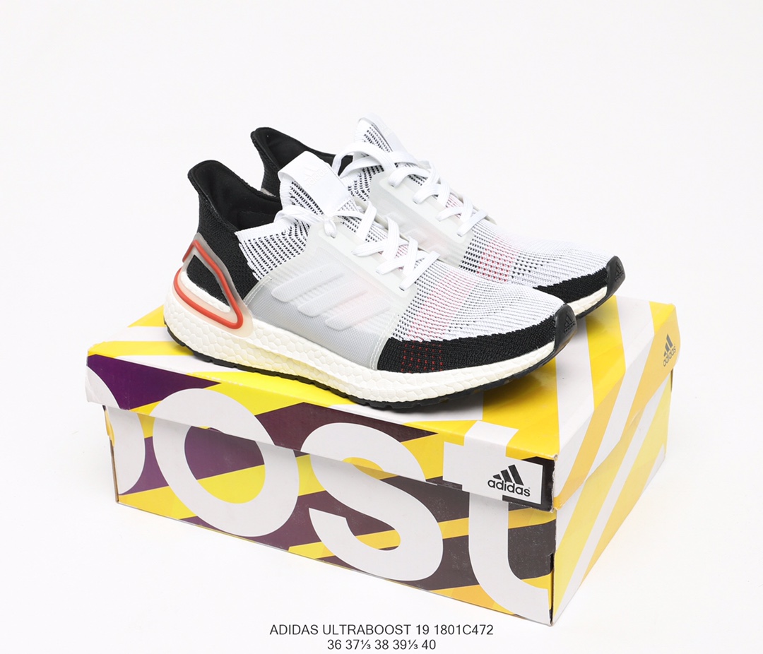 Adidas Ultra Boost 5.0 Cloud White Active Red Rep 1:1