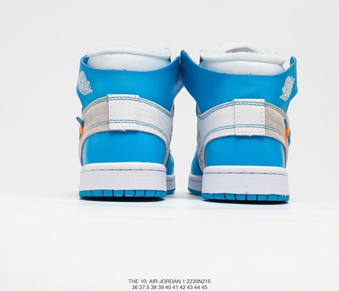 Giày Nike Air Jordan 1 Off White Blue