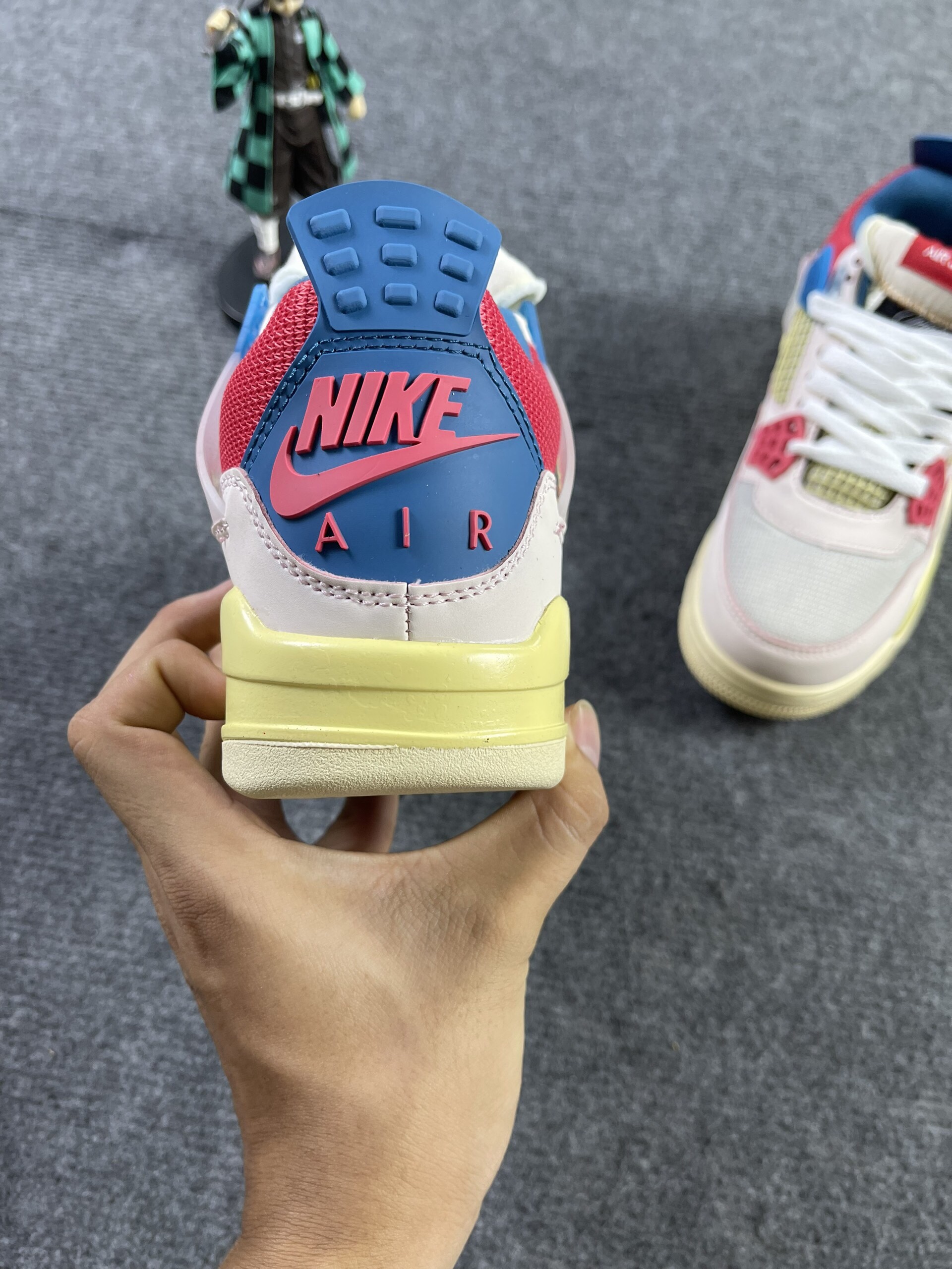 Giày Nike air Jordan 4 Retro Union Guava Ice Rep 1:1