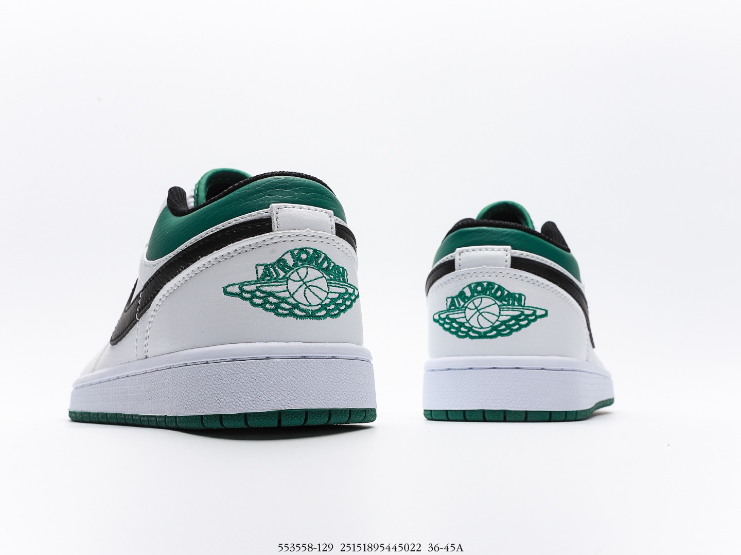 Giày Nike Air Jordan 1 Low Paris Green White
