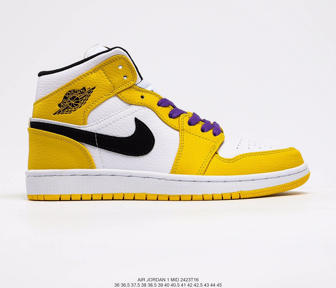 Giày Nike Air Jordan 1 Mid “Lakers”