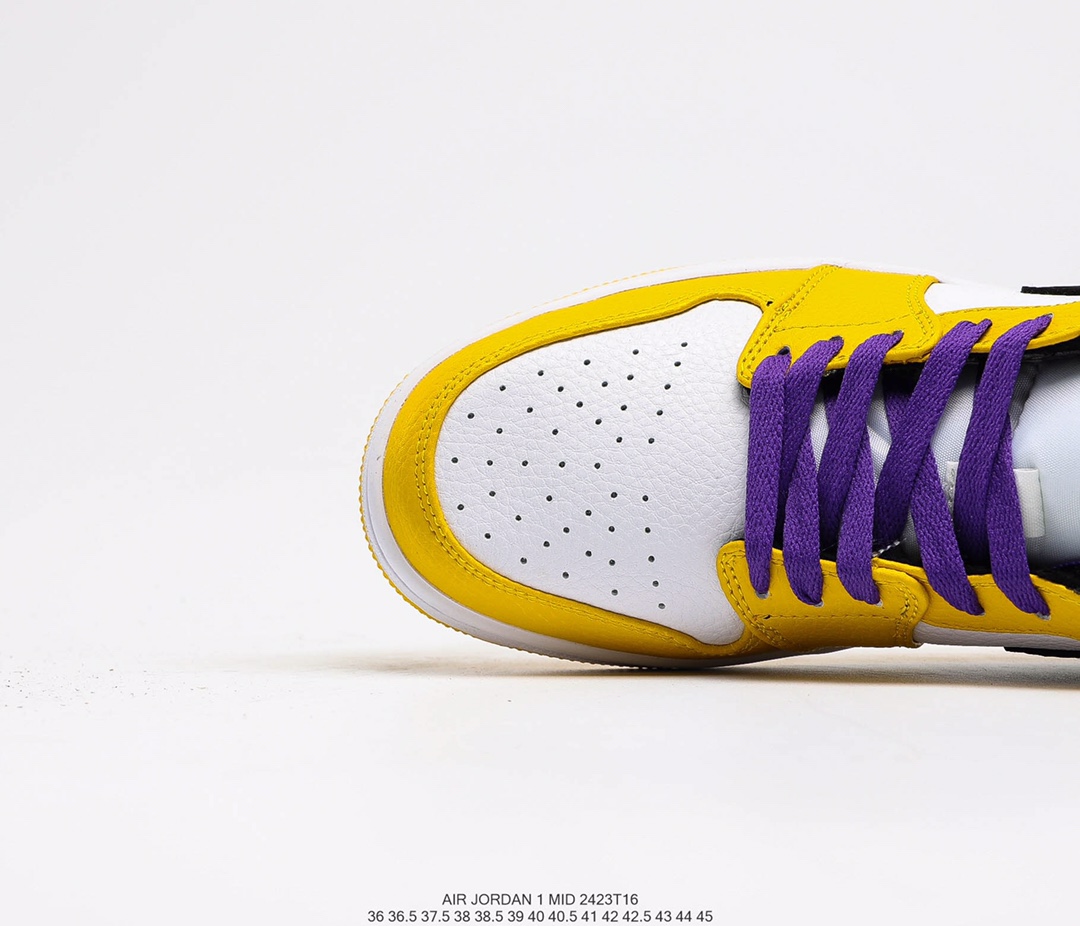 Giày Nike Air Jordan 1 Mid “Lakers”