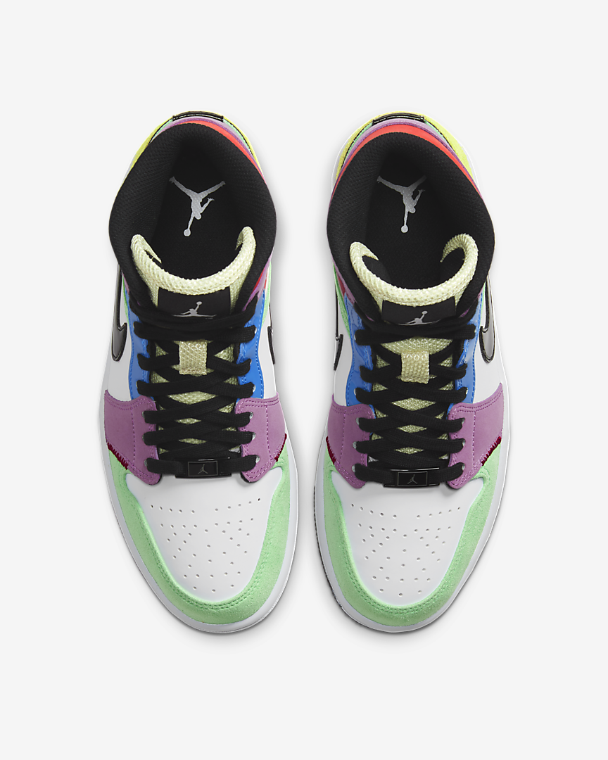Giày Nike Air Jordan 1 Mid SE Multi Color