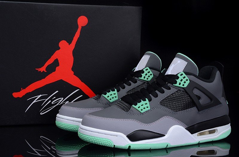 Giày Nike Air Jordan 4 Retro Green Glow