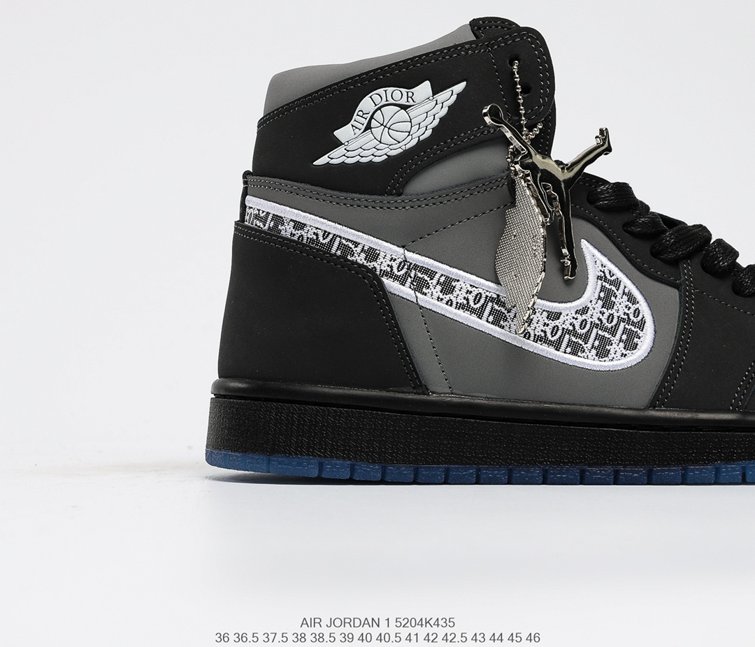 Giày Nike Air Jordan Dior Black