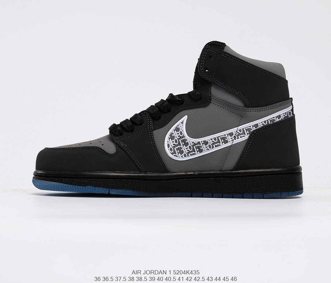 Giày Nike Air Jordan Dior Black