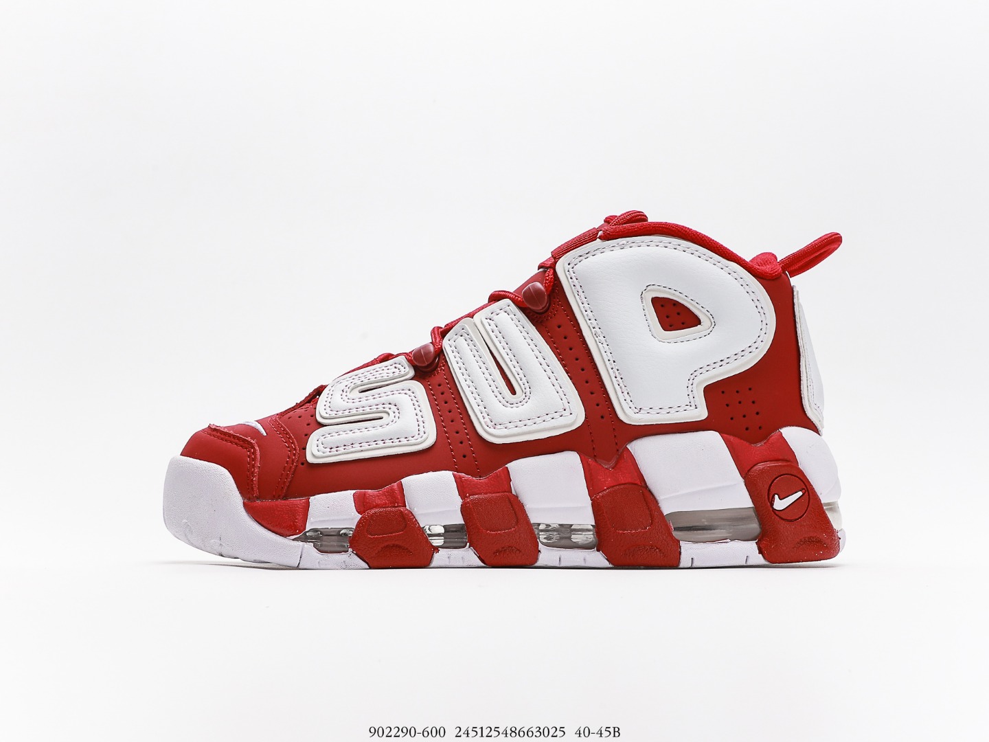 Giày Nike Air Uptempo Supreme Red White