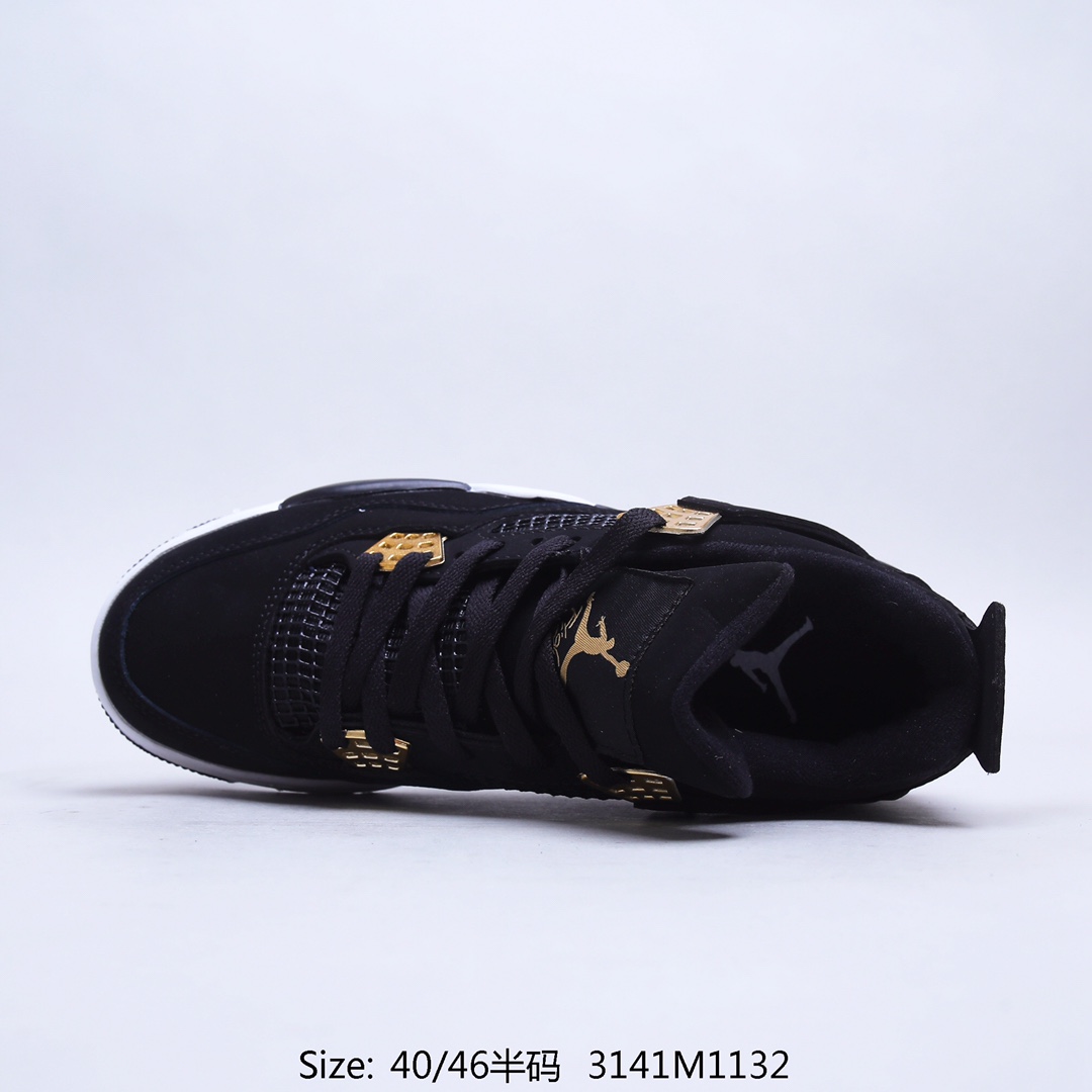 Giày Nike Air jordan 4 Royalty Black Gold