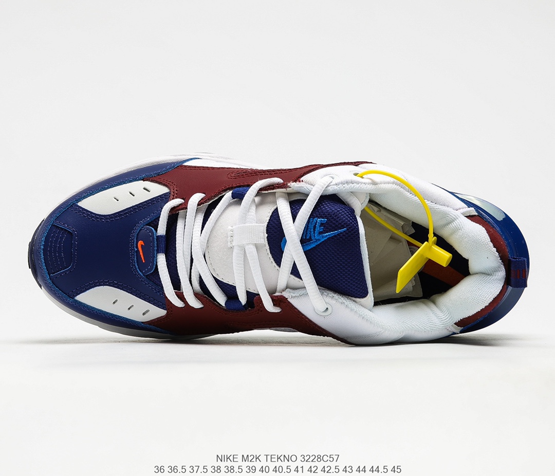 Giày Nike M2k Tekno Trắng Đỏ Xanh