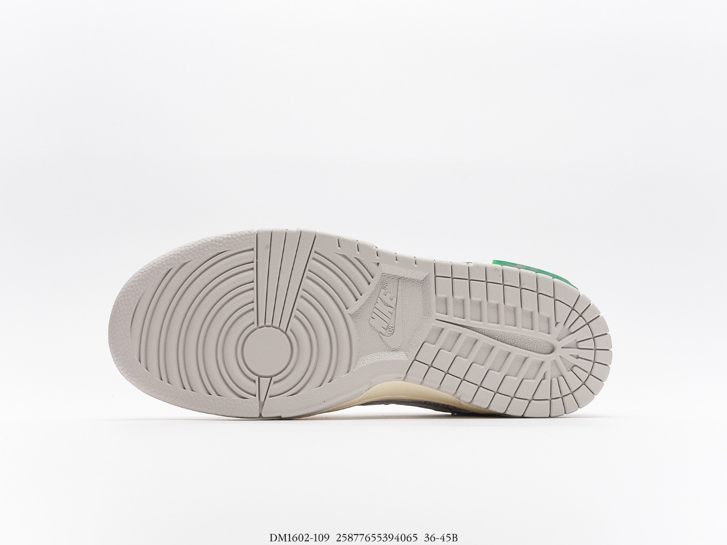 Giày Nike SB Dunk Low Off-White Lot 9 Xám Hồng