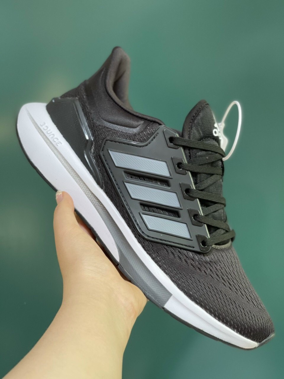 Giày Chạy Bộ Adidas EQ21 Đen Rep 1:1