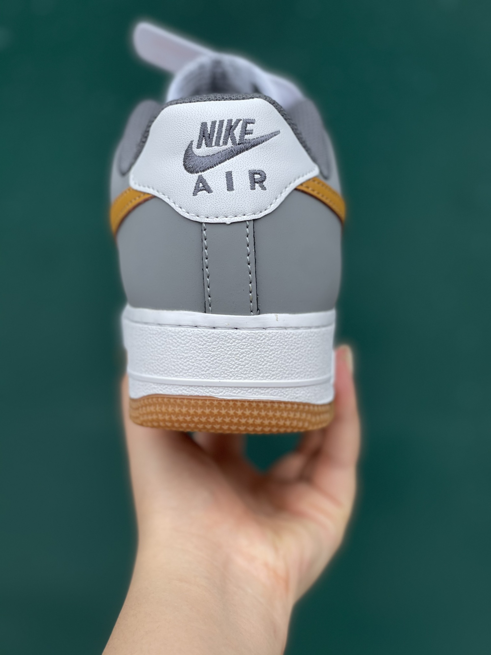 Nike Air Force 1 Xám Cam Rep 1:1
