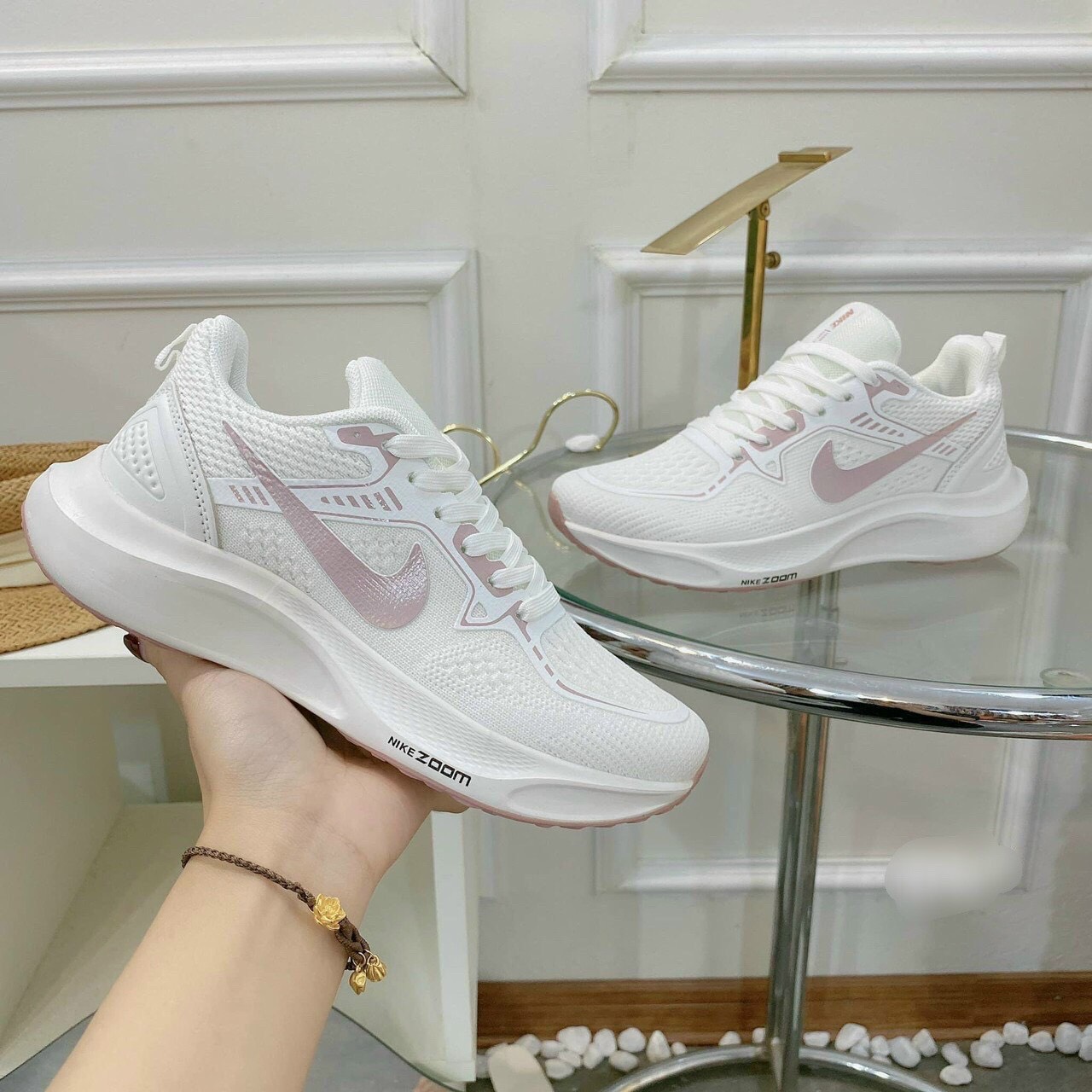 Giày Nike Zoom Water Shell Trắng Rep 1:1