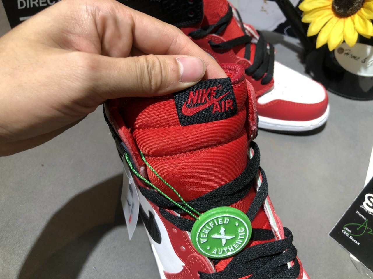 Nike Air Jordan 1 High Đỏ Trắng Đen Siêu Cấp