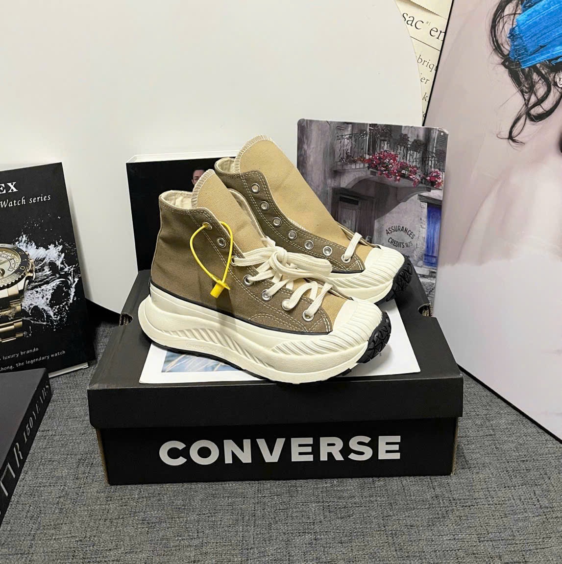 Giày Converse Chuck 70 AT CX Brown Siêu Cấp