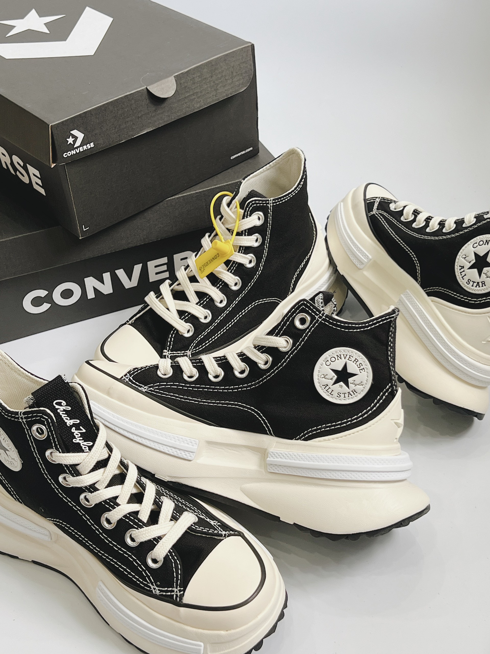 Giày Converse Run Star Legacy CX Black Siêu Cấp