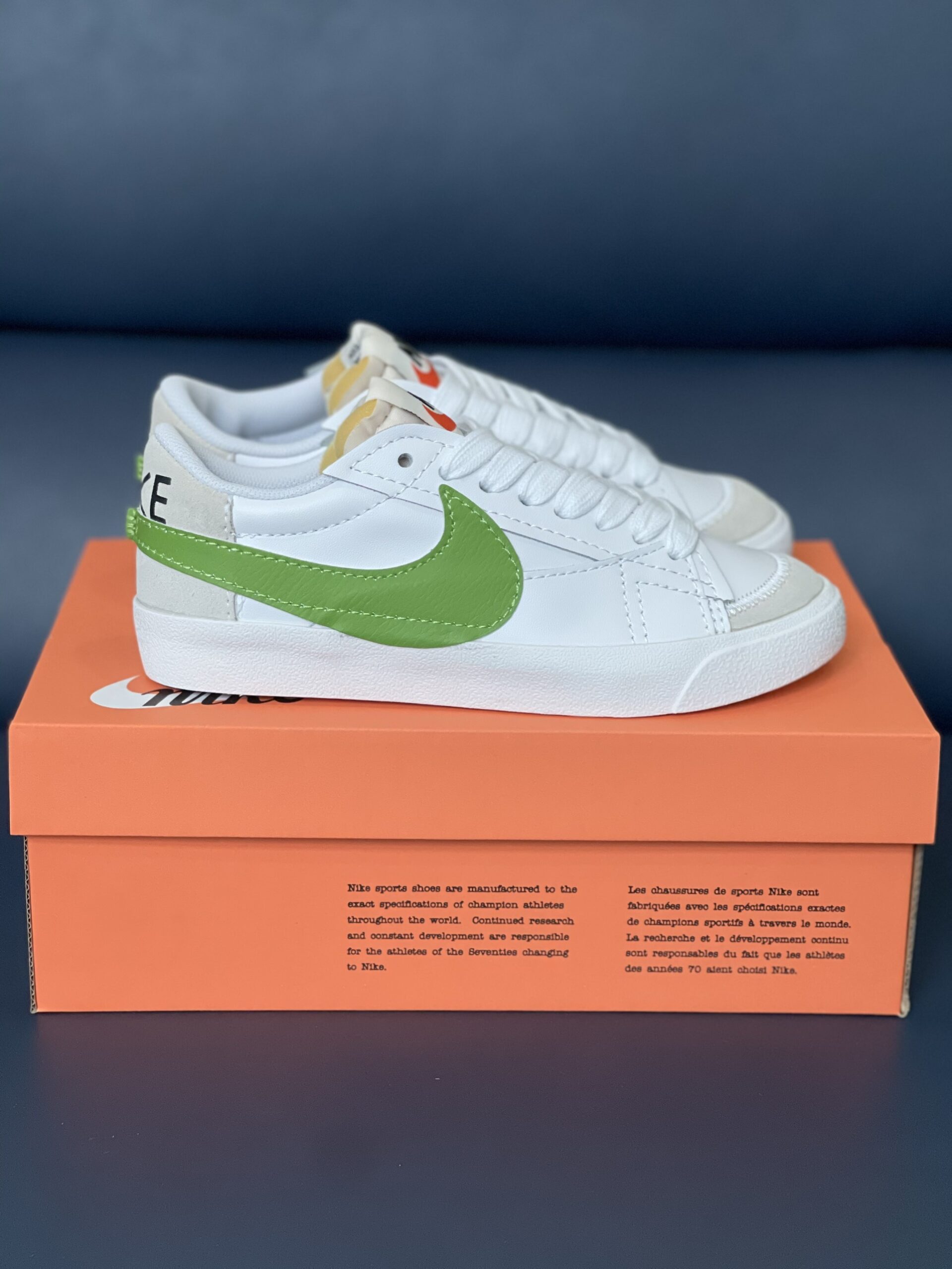 Nike Blazer Low 77 Jumbo 'White Green' Like Auth